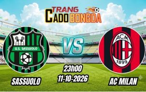 Soi kèo nhà cái Sassuolo vs AC Milan 23h00 - 11/10/2026